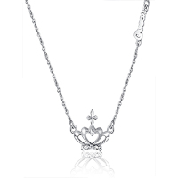 雅宝福铂金项链送女友套链