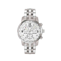 天梭 時尚雙顯運動防水鋼帶藍寶石超薄石英男錶 T17.1.586.32 手錶 