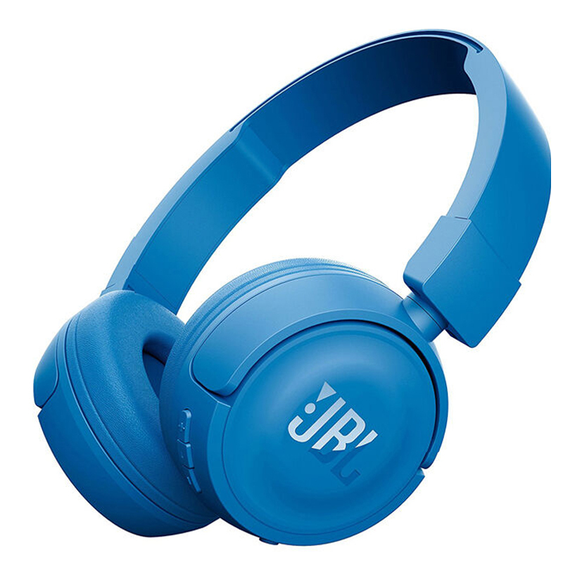 JBL T450BT 便携头戴式重低音HIFI耳机有线耳麦耳机蓝色