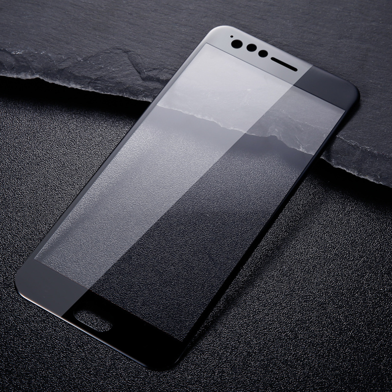 倍思 丝印全贴合OPPO R11 Plus PET软边3D弧形钢化膜0.23mm 黑色