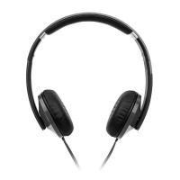 漫步者(EDIFIER) H750P耳机头戴式手机线控重低音折叠通用有线耳麦高光黑色