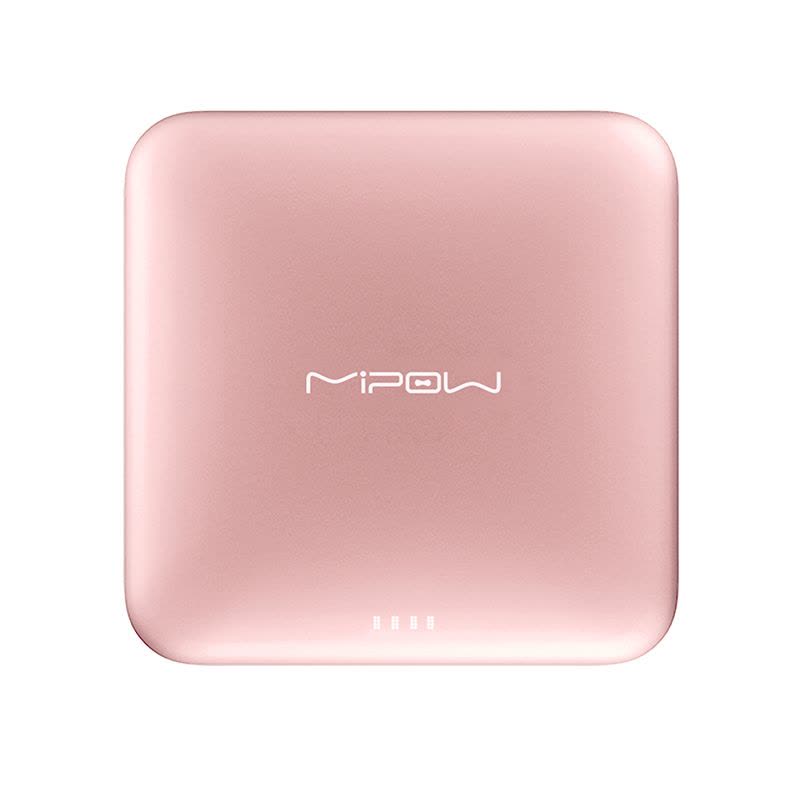 MIPOW SPL09 便携式移动电源9000毫安 苹果MFi认证聚合物充电宝 玫瑰金图片