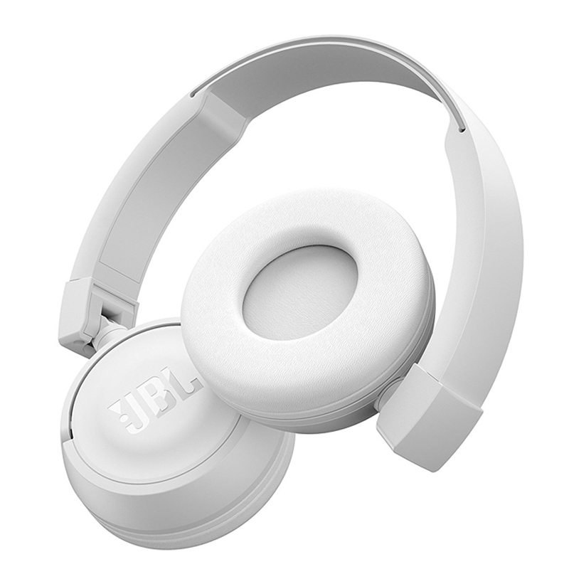 JBL T450BT 便携头戴式重低音HIFI耳机有线耳麦耳机 白色