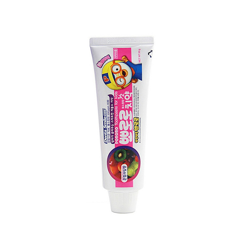 宝露露(pororo儿童水果味混合(2支组合)水果味牙膏[640577]