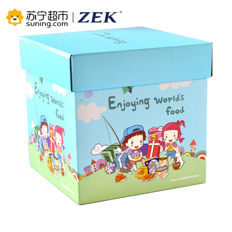 ZEK 休闲零食大礼包 进口食品 优惠礼盒升级装1740g