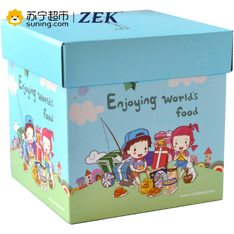 ZEK 休闲零食大礼包 进口食品 优惠礼盒升级装1740g