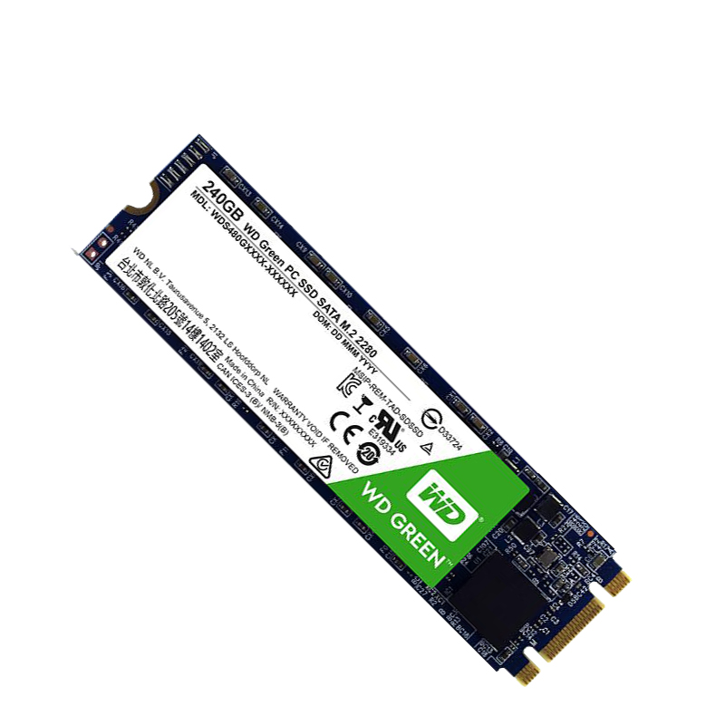 [苏宁自营]WD/西部数据 GREEN 240G M.2 2280 SSD固态硬盘