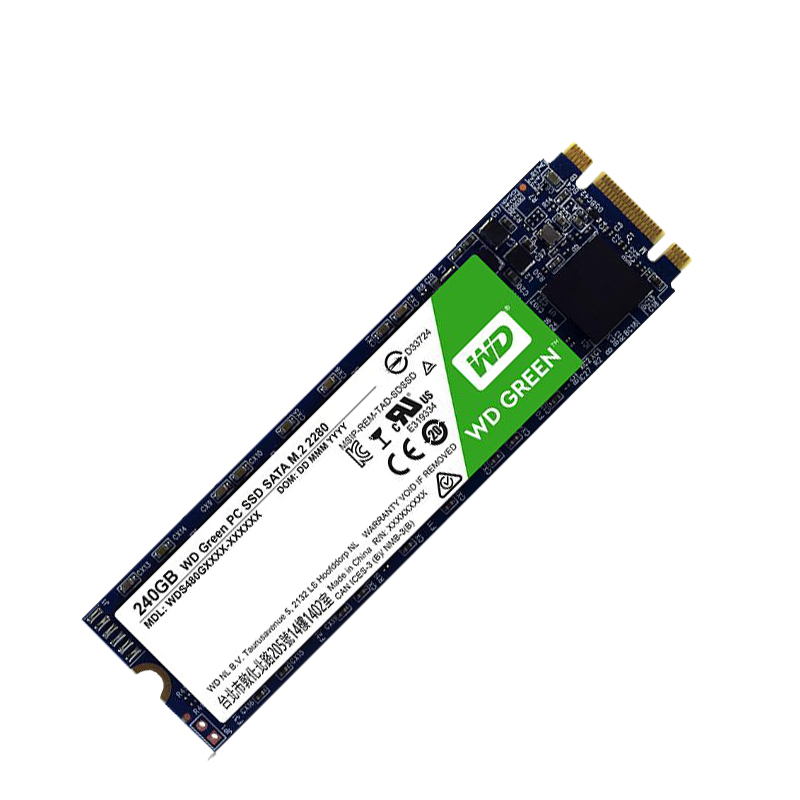 [苏宁自营]WD/西部数据 GREEN 240G M.2 2280 SSD固态硬盘高清大图