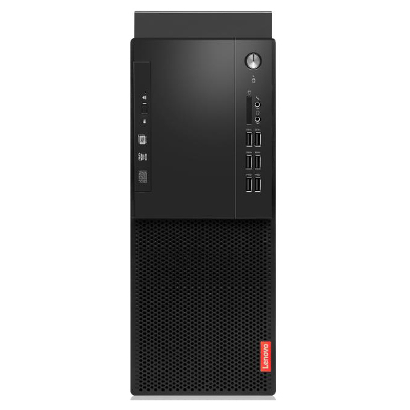 联想(Lenovo) 启天M410-D202台式电脑 23寸显示器(I5-7500 8G 1T+128GSSD 集显 黑