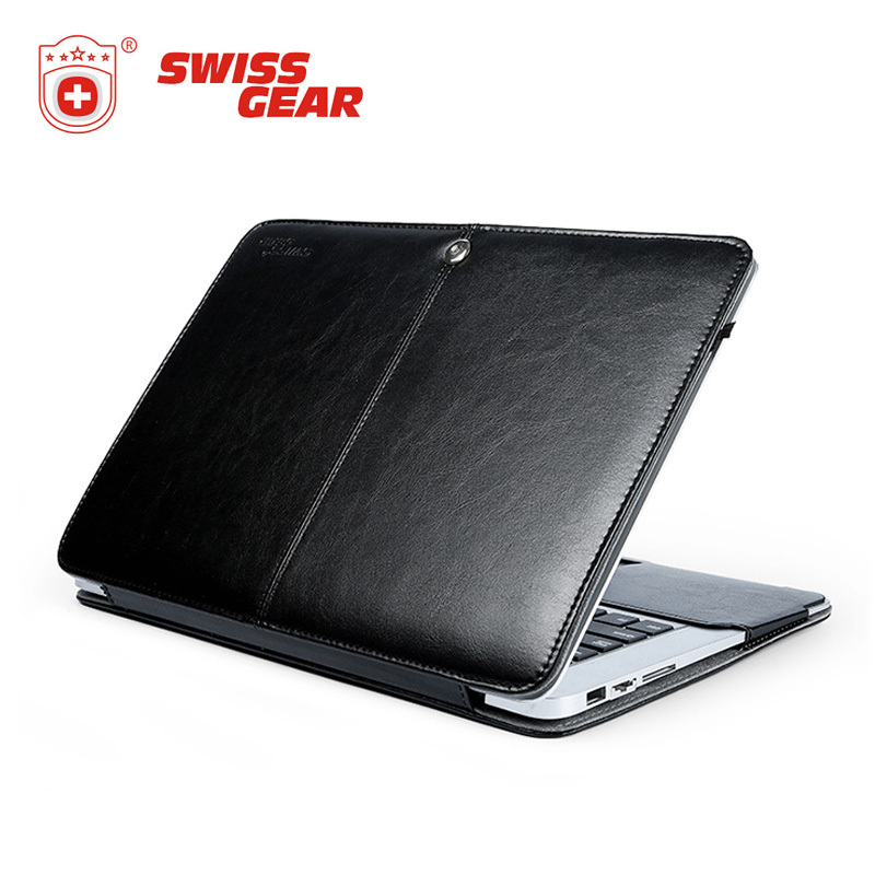 SWISSGEAR瑞士军刀电脑包 SA-5634 黑色 苹果笔记本Macbook电脑内胆包13.3寸PU皮套保