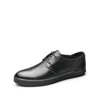 轻质舒适商务休闲男皮鞋单鞋懒人鞋