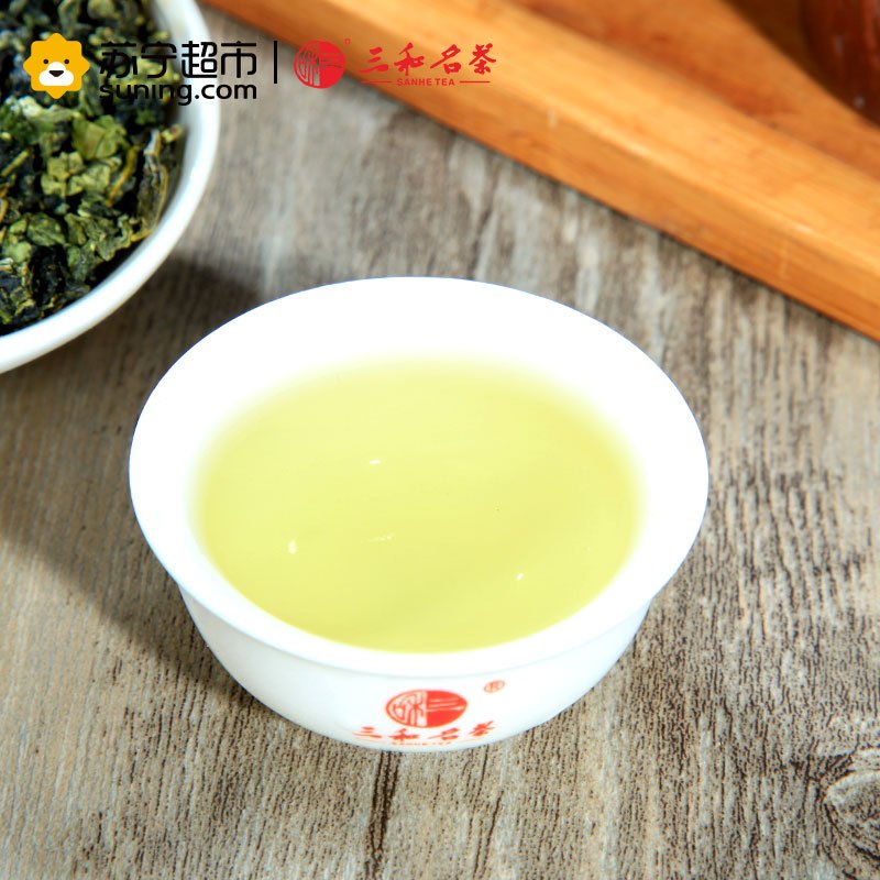[苏宁超市]三和名茶(SANHE TEA)安溪铁观音清香型茶叶250g和美335