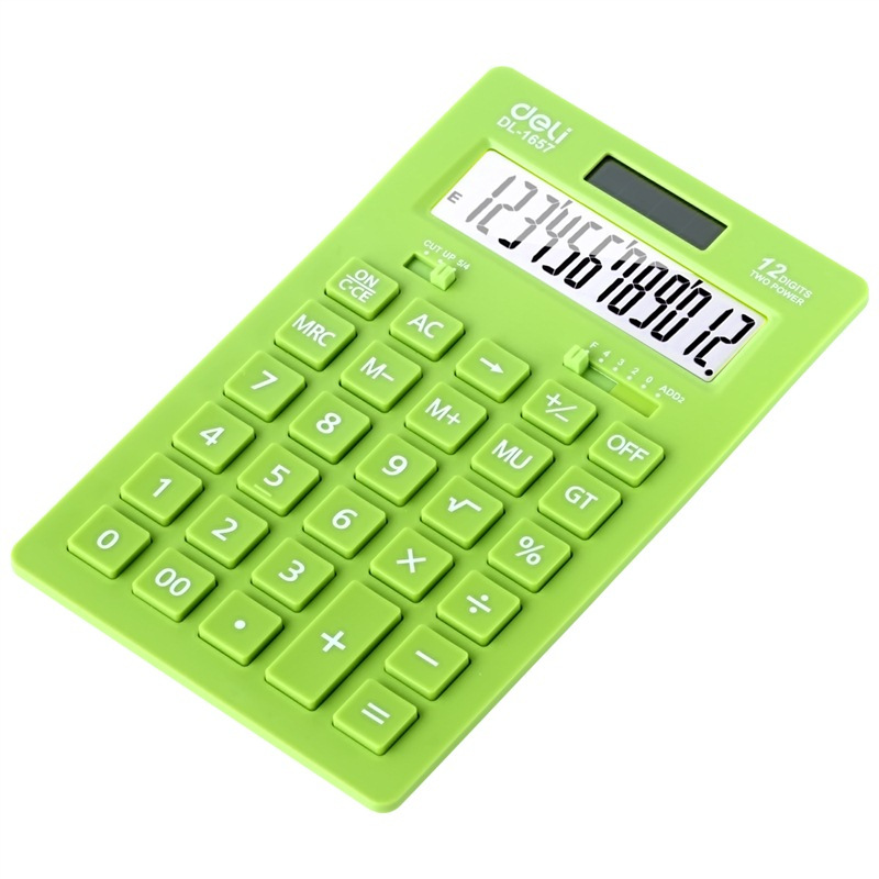 得力(deli)1657A 计算器 单个装 颜色随机