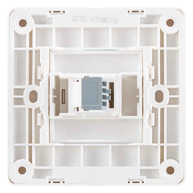 公牛(BULL) 开关插座 G07系列 一位电话插座 86型面板G07T101 白色图片