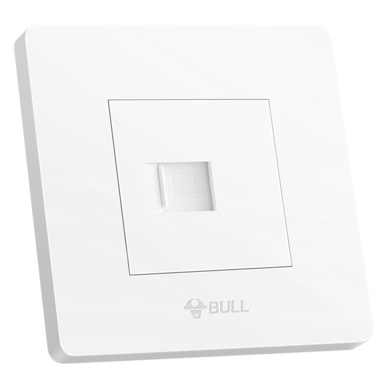 公牛(BULL) 开关插座 G07系列 一位电脑插座 86型面板G07T102 白色图片