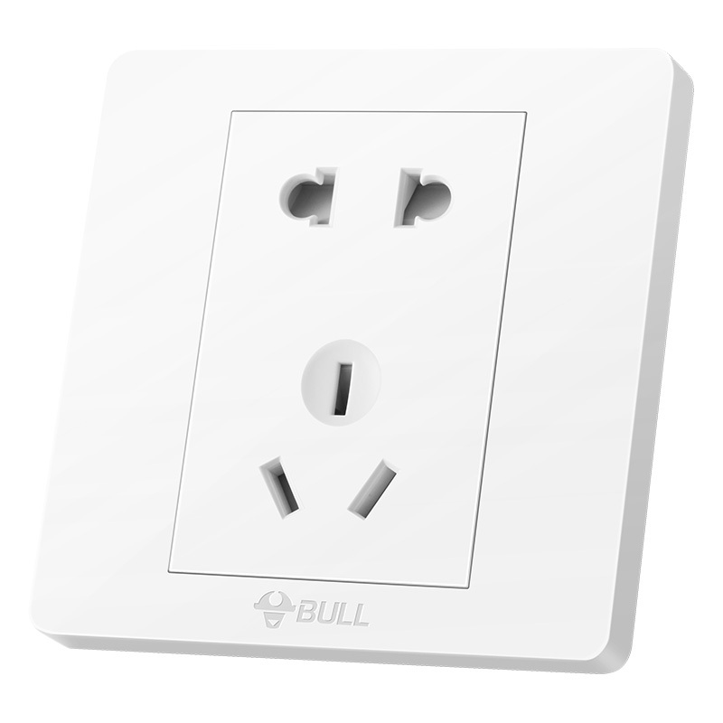 公牛bull开关插座g07系列其他电源插座10a五孔插座bull86型面板g07z