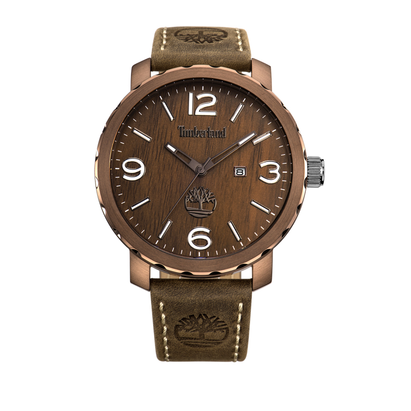 Timberland/添柏岚正品手表时尚潮流简约男表50mm大表盘皮带表TBL.14399