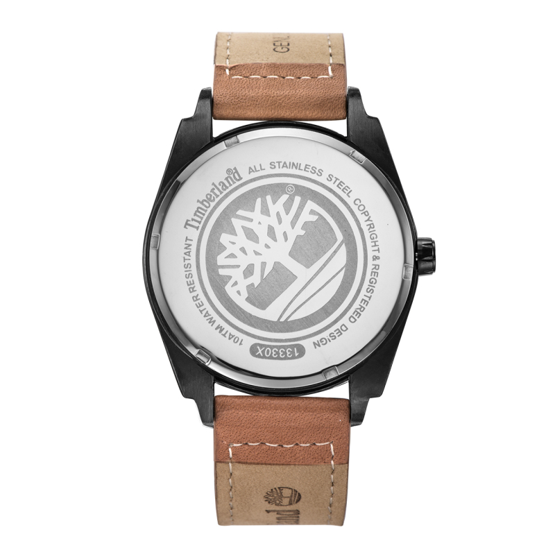 Timberland/添柏岚 潮流男士腕表 简约皮带日历手表TBL.13330