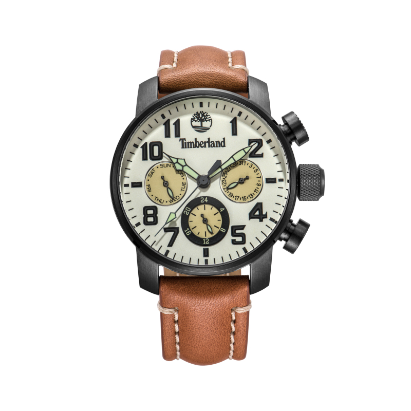 Timberland/添柏岚男表 户外运动登山多功能手表防水表皮带TBL.14783