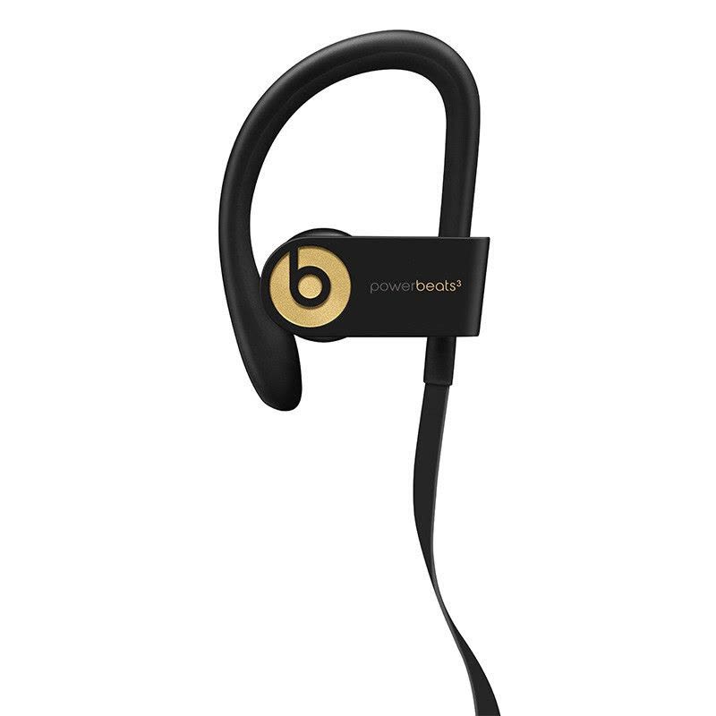 Beats Powerbeats 3 Wireless 无线蓝牙耳机 入耳式运动耳机 耳挂式音乐耳机 (带麦) 王者金图片