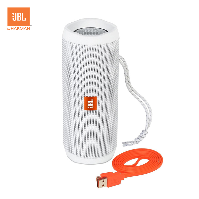 JBL Flip4 音乐万花筒4 蓝牙小音箱 音响 低音炮 防水设计 支持多台串联 便携迷你音响 音箱 珍珠白高清大图