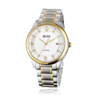 BOSS 手表男 全自动机械表时尚手表男士 商务手表精钢防水