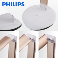 飞利浦(PHILIPS)led台灯自然光学习书桌儿童阅读灯大学生卧室床头宿舍节能小台灯简约现代触摸开关创意台灯 酷恒