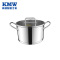 KMW 捍卫者健康炒锅A套装F KMWTZHW5003022 锅具套装 炒锅煎锅汤锅 锅铲汤勺炊具套装 304钢