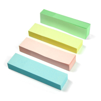 得力(deli) 7730 四色N次贴\报事贴 76*19mm 四色/包