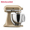 凯膳怡(KitchenAid)厨师机5KSM150PSCCZ家用4.8升全自动和面揉面打蛋搅拌机 香槟金