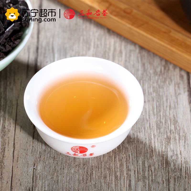 [苏宁超市]三和名茶(SANHE TEA)丝路知音乌龙茶茶叶250g图片
