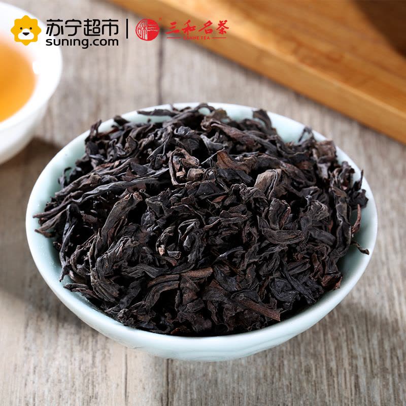 [苏宁超市]三和名茶丝路知音肉桂乌龙茶茶叶礼盒250g图片