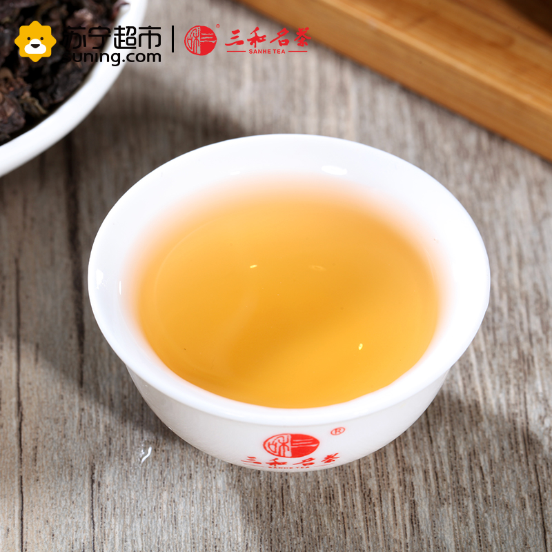 [苏宁超市]三和名茶(SANHE TEA)安溪铁观音茶叶浓香型丝路知音礼盒装250g高清大图