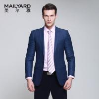 美尔雅(MAILYARD)男式西服羊毛商务休闲男士小西装上衣单件西服Y码275