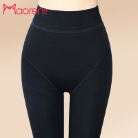 猫人打底裤加绒加厚冬季 女式保暖裤外穿暖宫高腰显瘦棉裤一体裤