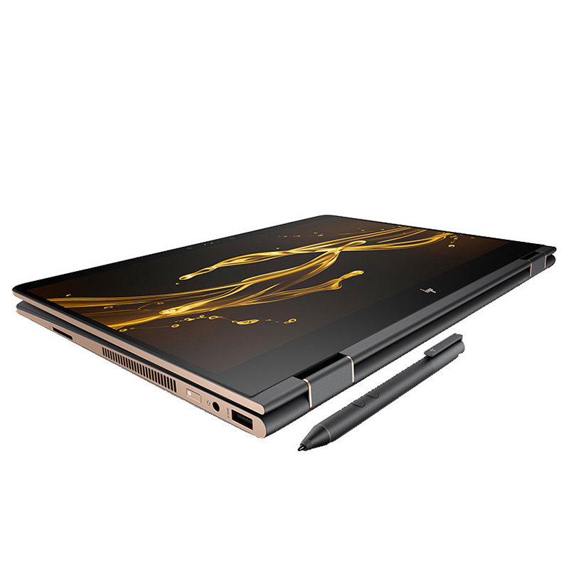 惠普(hp) Spectre x360 13-ac013TU 13.3英寸轻薄翻转触控笔记本( 黑金版 256G固态)