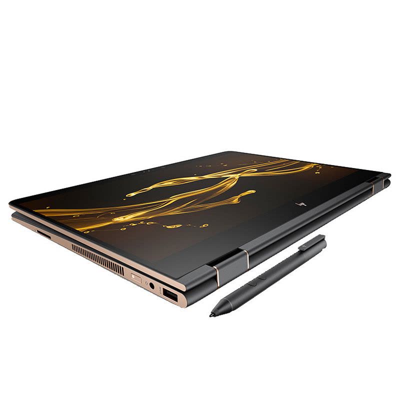 惠普(hp) Spectre x360 13-ac013TU 13.3英寸轻薄翻转触控笔记本( 黑金版 256G固态)图片