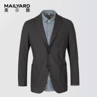 美尔雅（MAILYARD）西服单件纯棉商务休闲男式夏季西装无里衬男士薄西服065