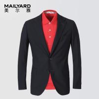 美尔雅（MAILYARD）西服单件羊毛商务休闲男式夏季西装无里衬薄西服男093