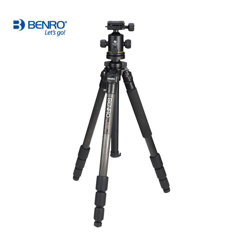 百诺(BENRO) M1580TKB0 碳纤维便携三脚架三角架云台套装