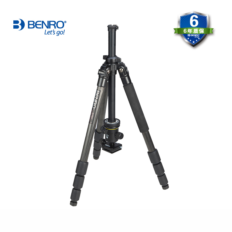 百诺(BENRO) M1580TKB0 碳纤维便携三脚架三角架云台套装