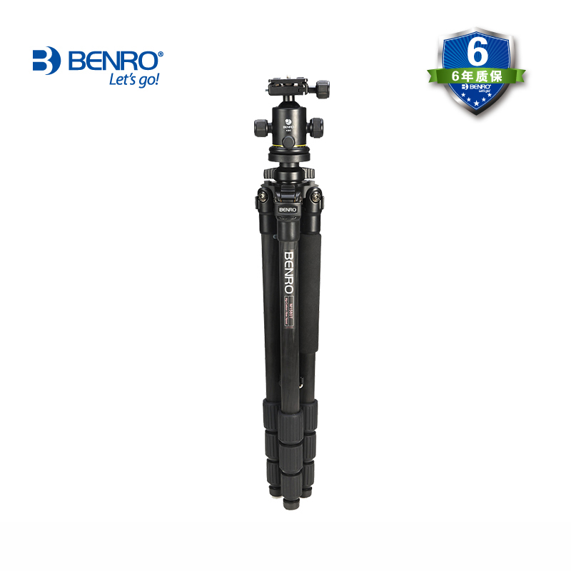 百诺(BENRO) M1580TKB0 碳纤维便携三脚架三角架云台套装