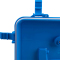 卡赛(KAssA)KS-025 单反相机防潮箱/镜头收纳箱/干燥箱 卡扣式简易锁 带吸湿卡 蓝色