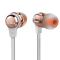 JBL T180A 重低音HIFI入耳式耳机 粉色