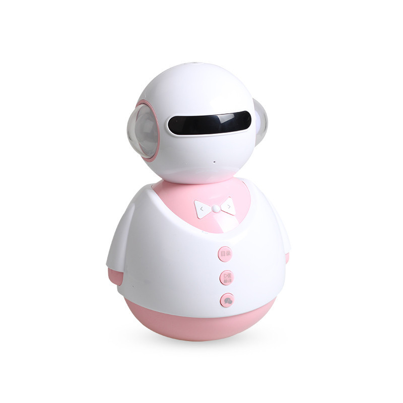 名校堂早教机A6益智机器人有声故事机蓝牙wifi宝宝0-6儿童玩具 蓝色