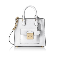 迈克.高仕(Michael Kors/MK)女包 女士斜挎包手提包 30T6GBDT2L  白色金