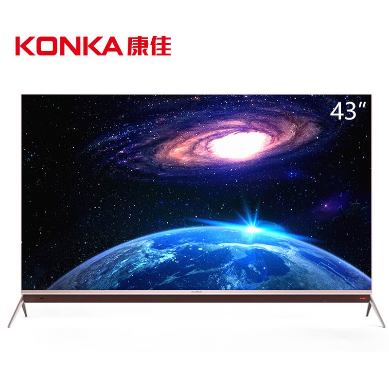 康佳KONKA LED43M1 43英寸 4K超高清智能电视高清大图