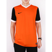 NIKE/耐克夏款新款足球服运动男短袖速干透气训练V领T恤725892-815