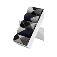 北极绒5双装袜子男女士四季隐形袜短袜男女中筒袜船袜