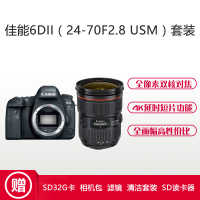 佳能(Canon) EOS 6D2(24-70mm F2.8) 数码单反相机 单镜头套装 约2620万像素